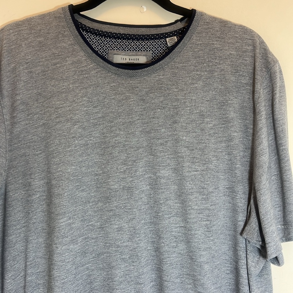 TED BAKER LONDON Gray & Blue Shirt